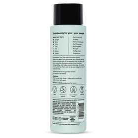 Odele smooth shiny hair after use showing improved frizz control