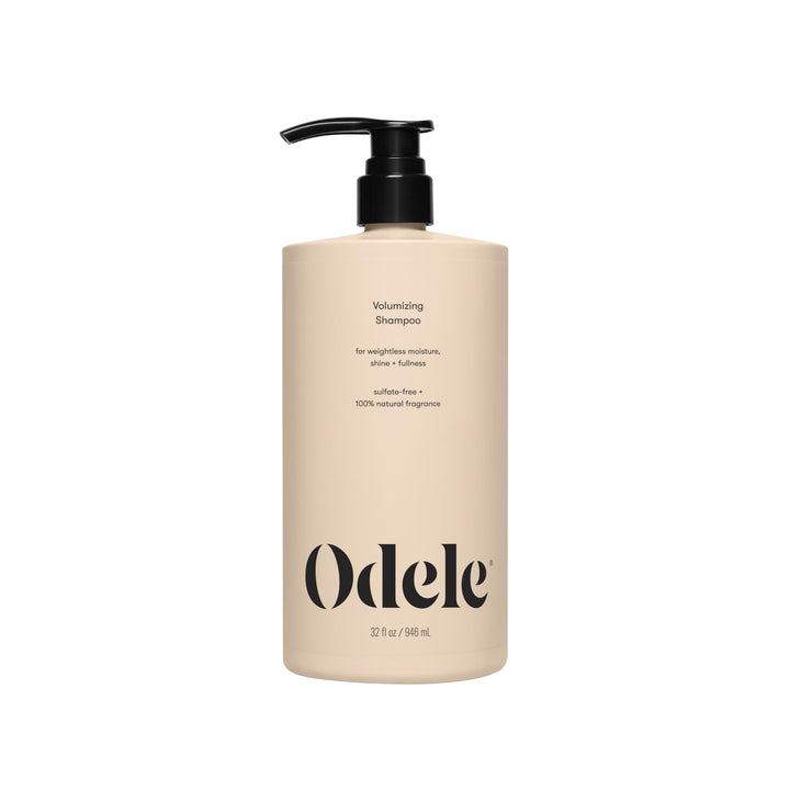 Odele front bottle view showing label and 32 fl oz size, clear benefit of large value