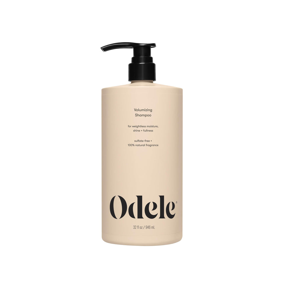 Odele front bottle view showing label and 32 fl oz size, clear benefit of large value