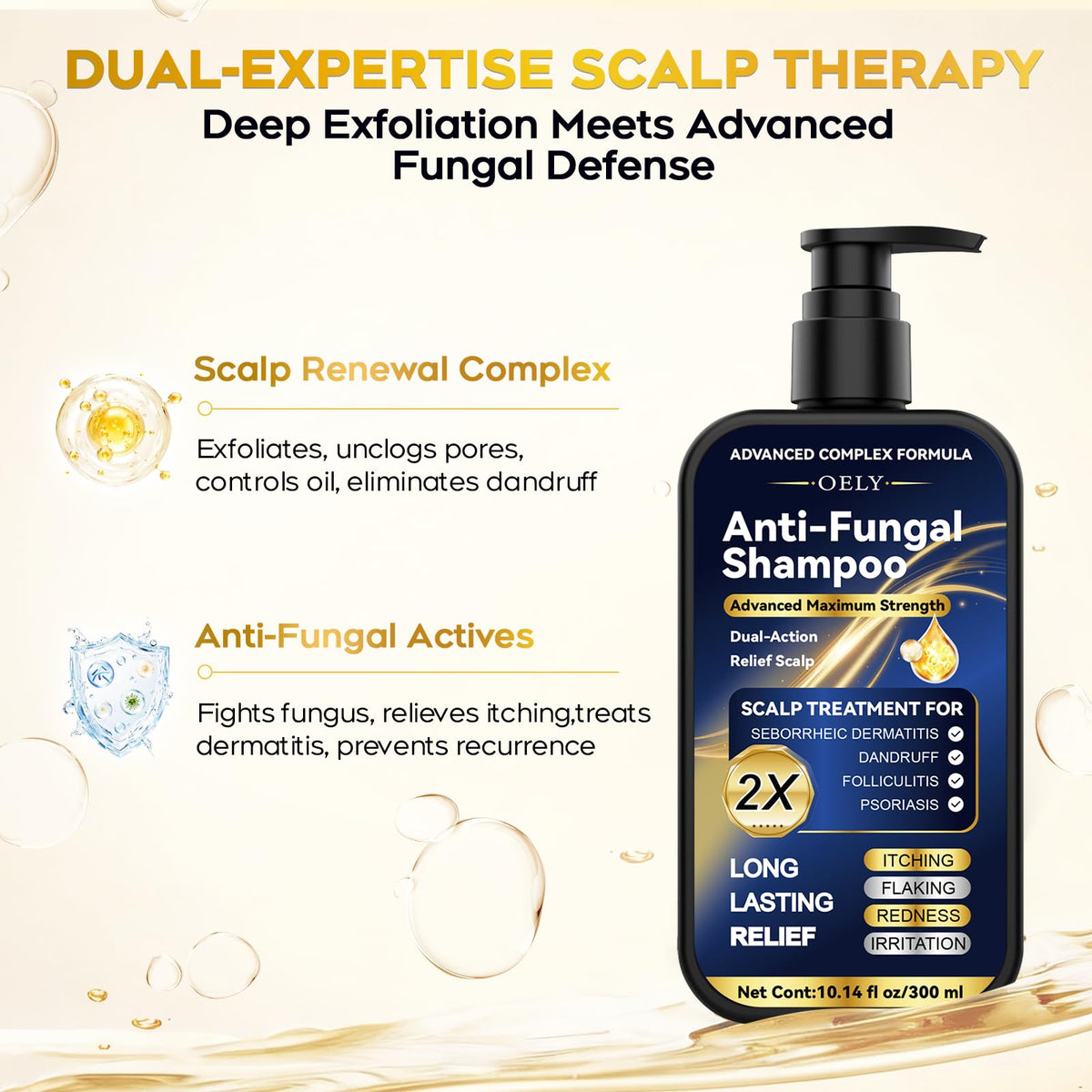oely in-use scalp massage, demonstrating targeted root contact and soothing benefit