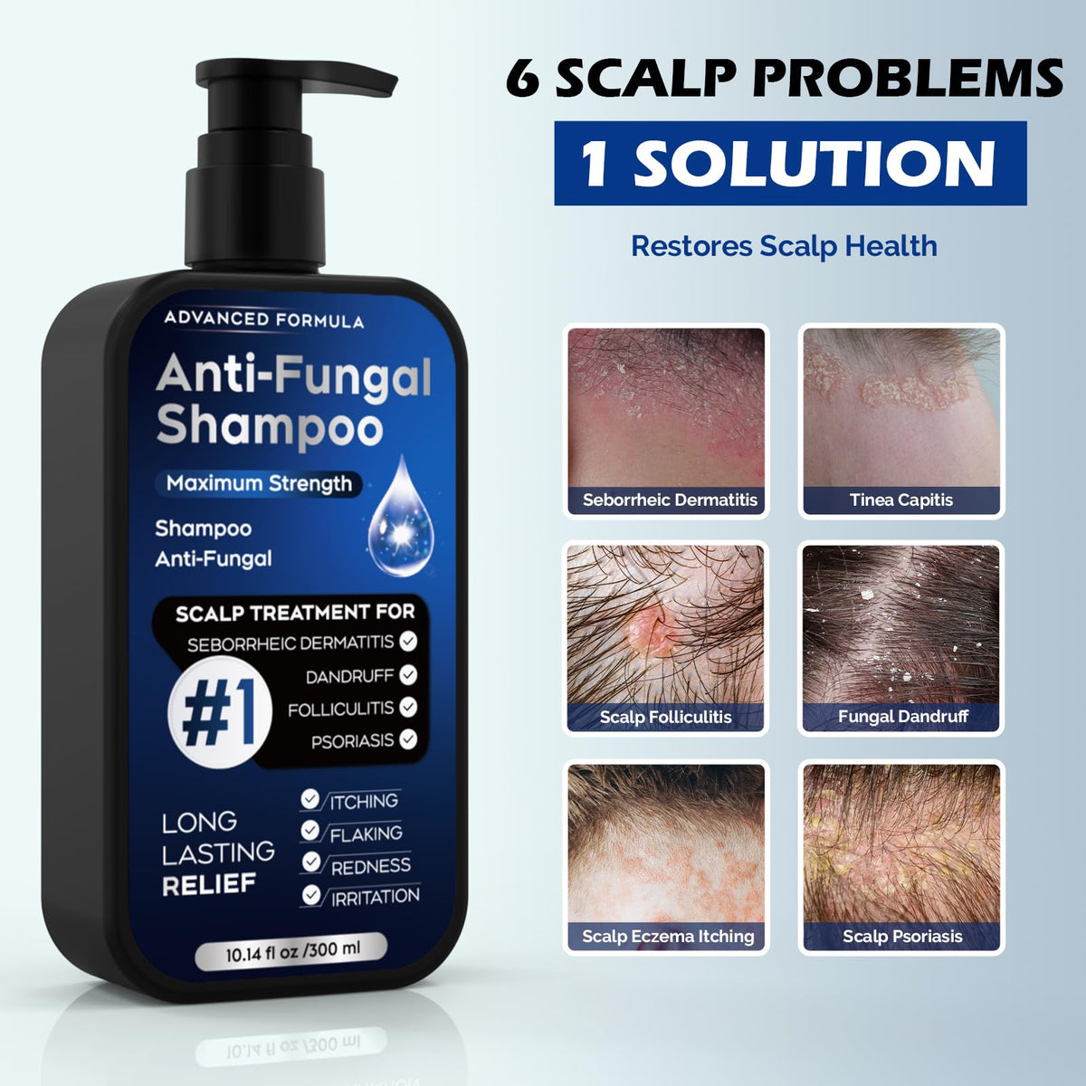 oely label close-up focusing on active antifungal ingredients and product claims for informed buyers