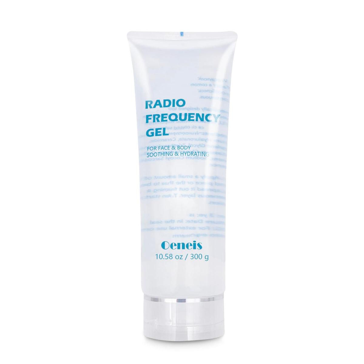 Oeneis front packaging 300g tube showing brand and product benefits clear gel