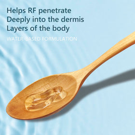 Oeneis gel on hand size comparison illustrating amount needed per area