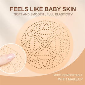 OETUIOW Buff Beige shade swatch on arm showing neutral tone and seamless match
