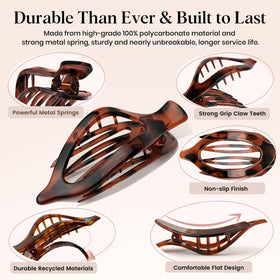 Oeusnael clip held in hand showing scale and lightweight design