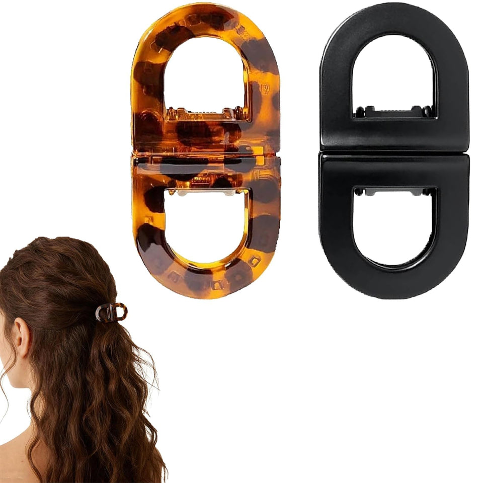 OFIGAS front view of two clips showing compact design and travel benefit
