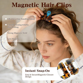OFIGAS clip holding a thick hair section firmly all day
