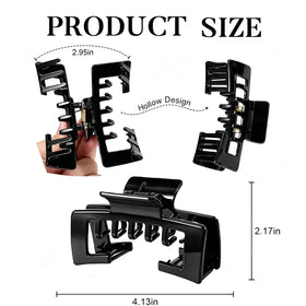 OFIGAS clip beside a ruler showing 4.1-inch size for proper scale and coverage