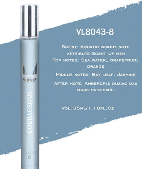 OFUN six 35ml bottles arranged to display variety and easy fragrance sampling