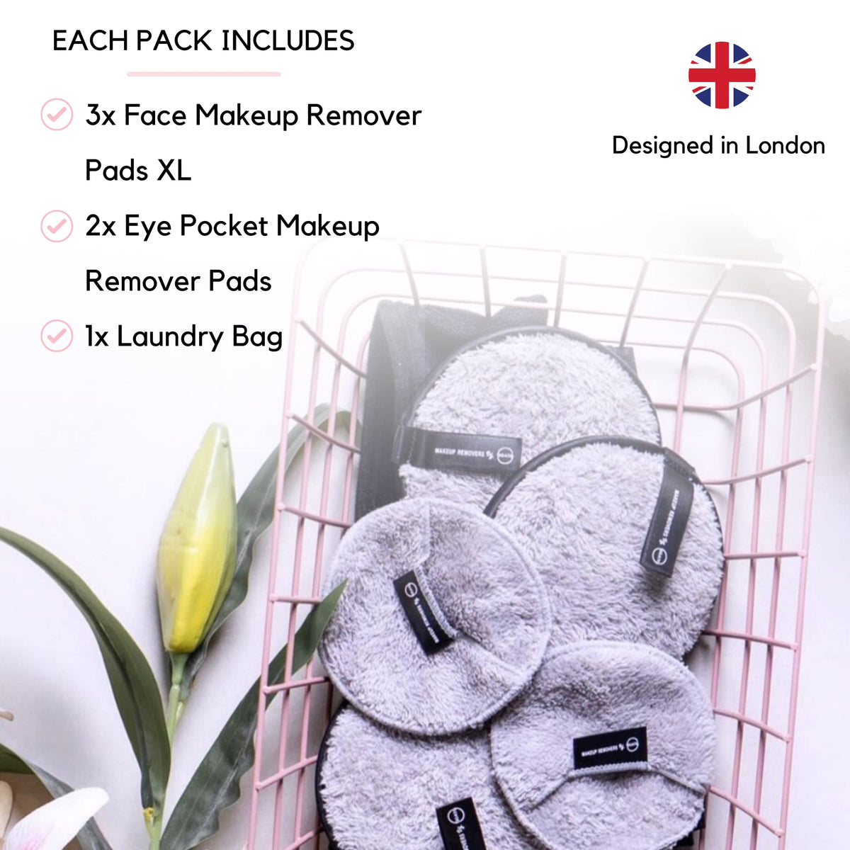 Ogato eye pad pocket detail for precise, mess-free removal