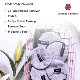Ogato eye pad pocket detail for precise, mess-free removal