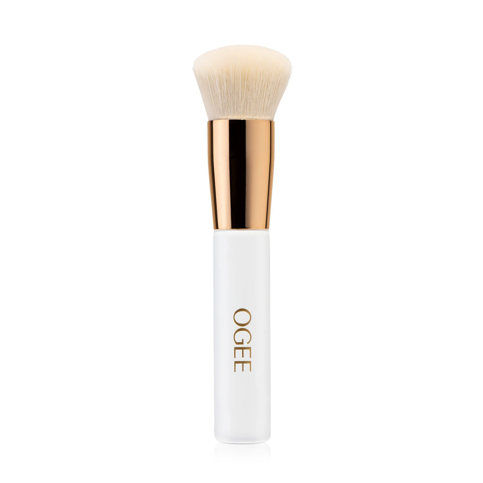 Ogee front view of brush head showing dense bristles and even coverage