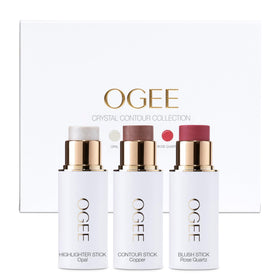 Ogee front packaging trio showing product set and compact design benefit