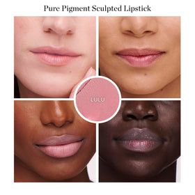 Ogee Lulu swatch on arm displaying true white pink pigment and smooth payoff