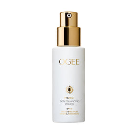 Ogee PROTECT front packaging showing SPF 40 and primer benefits