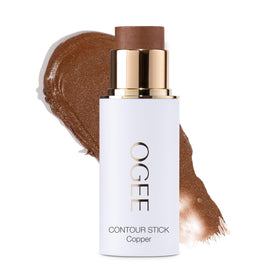 Ogee face stick front view showing packaging and shade benefits