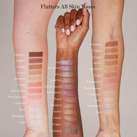 Ogee texture closeup showing creamy finish and smooth blending benefit