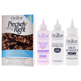 OGILVIE application in use on model for easy at-home styling