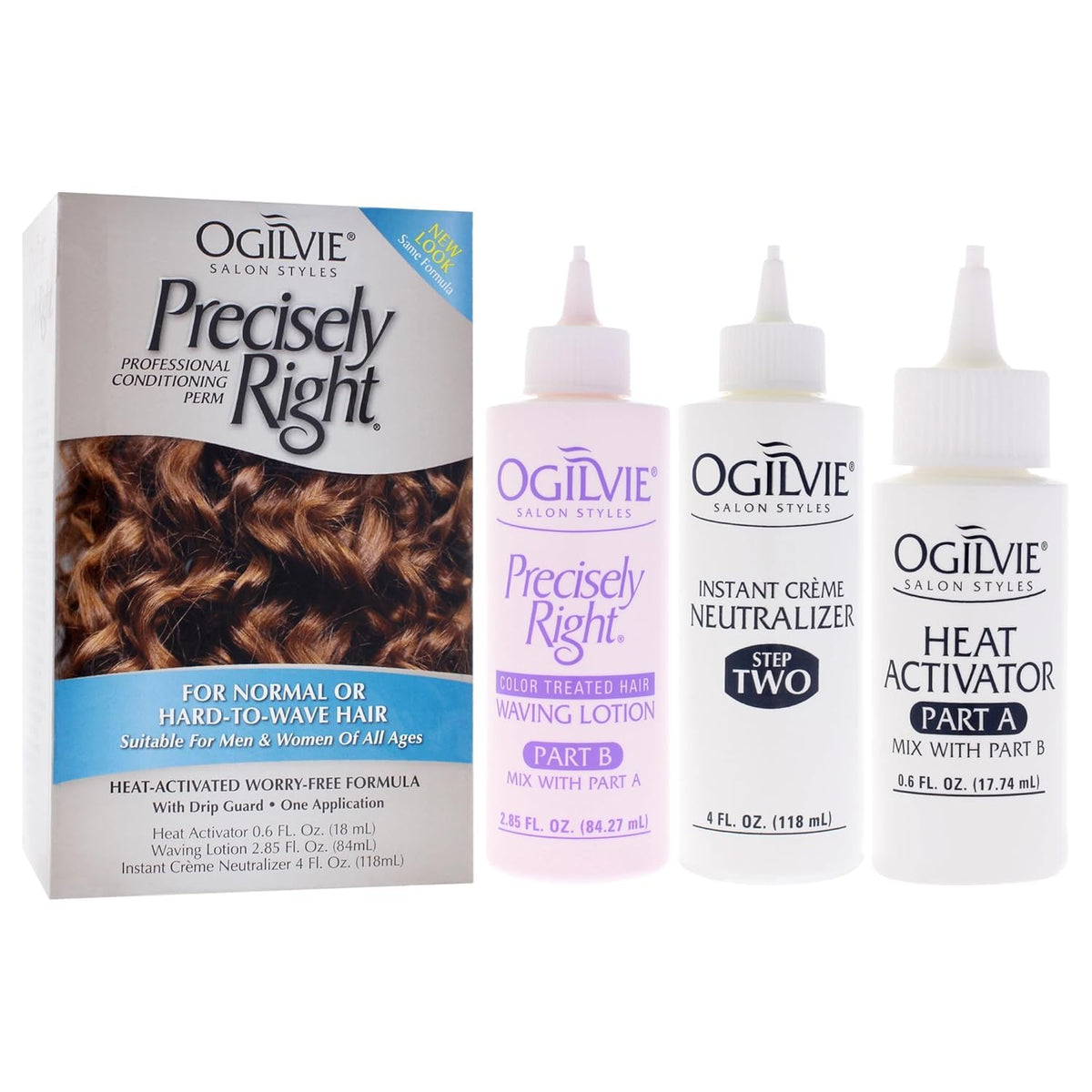 OGILVIE texture before and after photos showing improved volume