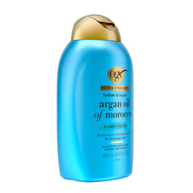 OGX conditioner texture swatch highlighting rich cream and moisturizing consistency