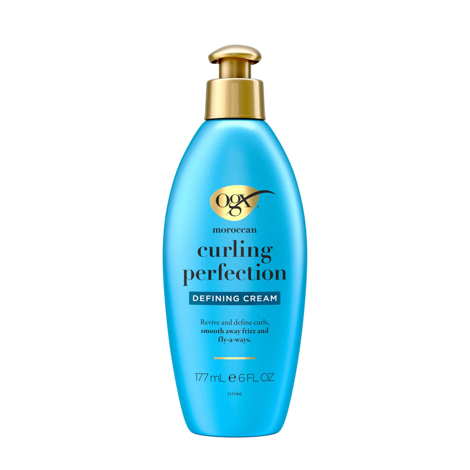 OGX Argan Oil of Morocco front jar showing label and size for quick recognition and benefits