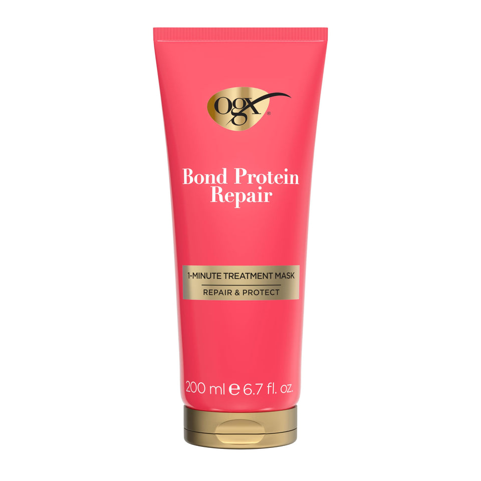 OGX front packaging showing bottle and brand for quick identification and convenience