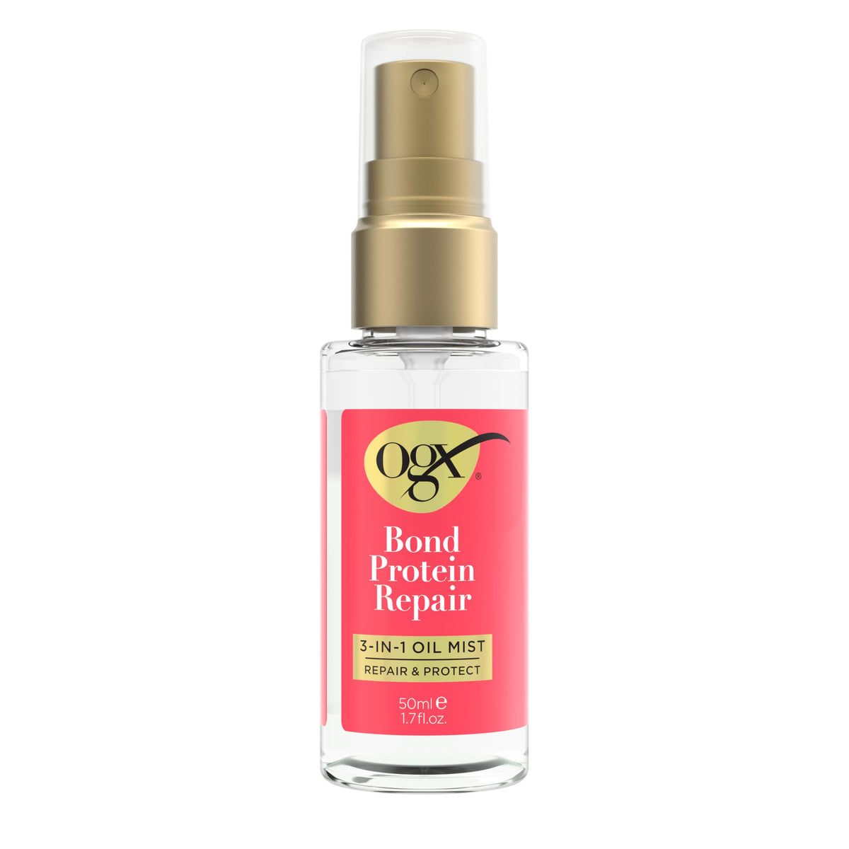 OGX front packaging showing bottle and label for easy shelf recognition