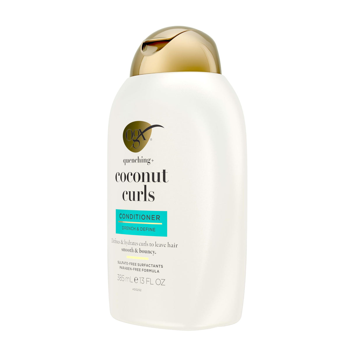 OGX creamy conditioner texture close-up showing nourishing consistency