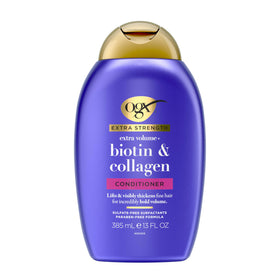 OGX creamy conditioner texture closeup illustrating lightweight richness