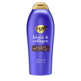 OGX front bottle showing packaging and volume benefit