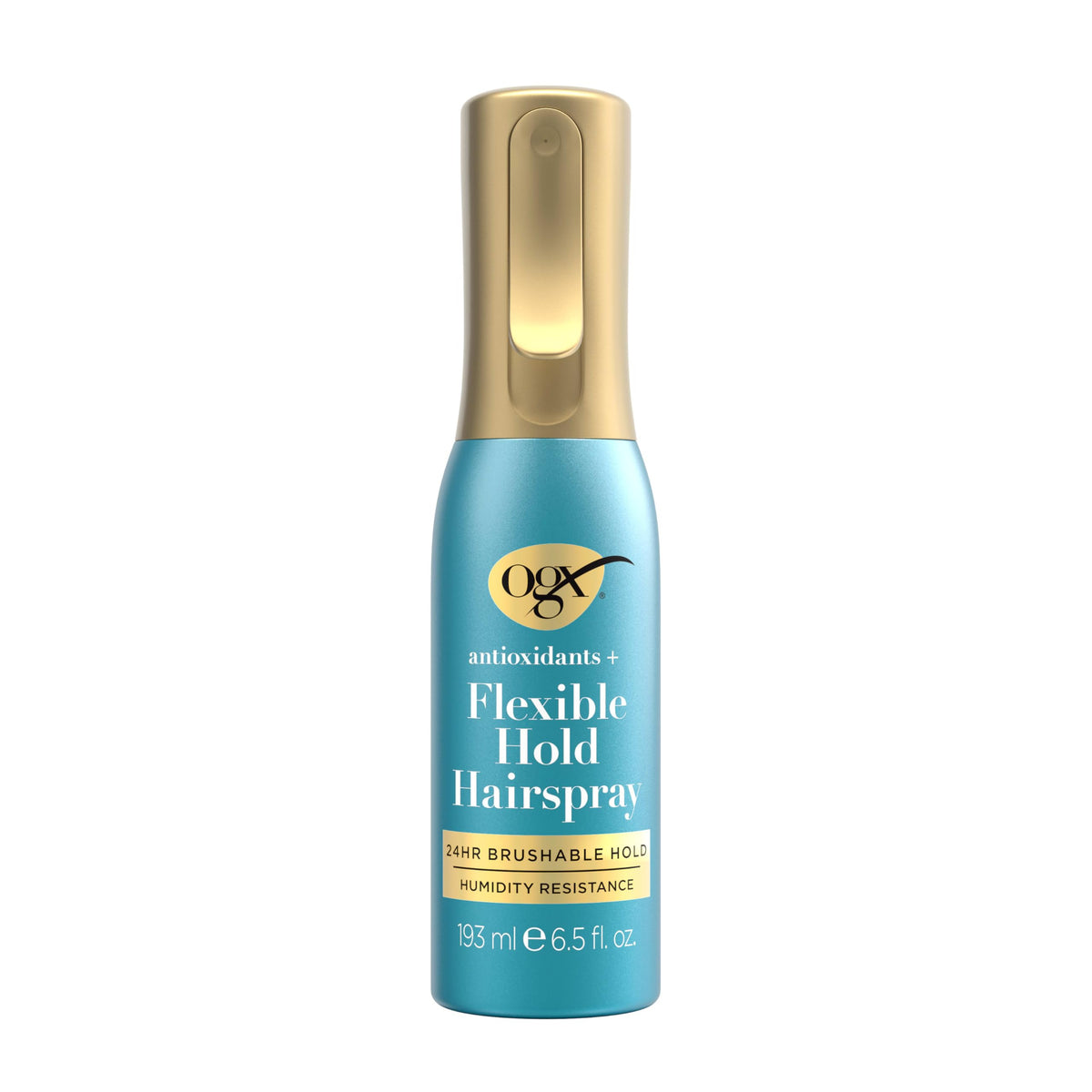 OGX front packaging showing product and size, easy identification benefit