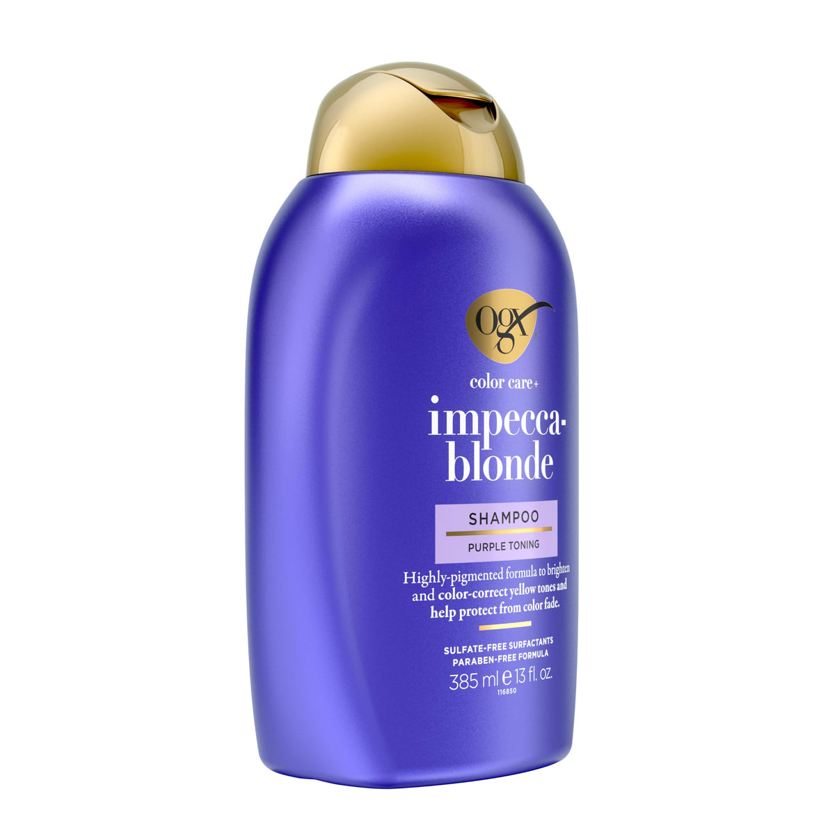 OGX shampoo lather in hands demonstrating gentle moisturized foam