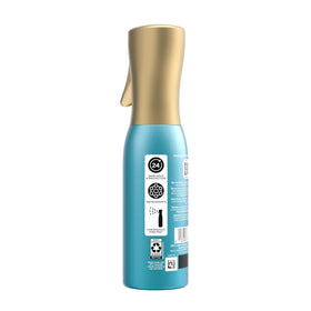 OGX bottle on bathroom vanity in lifestyle scene, daily routine fit
