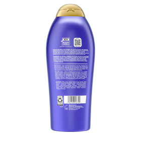 OGX lifestyle wet hair routine showing salon-style results