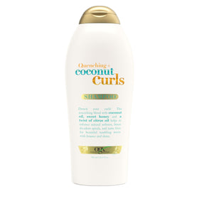 OGX bottle front packaging showing label and benefits