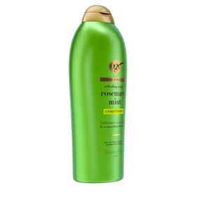 OGX conditioner in shower being applied for refresh and cleanse