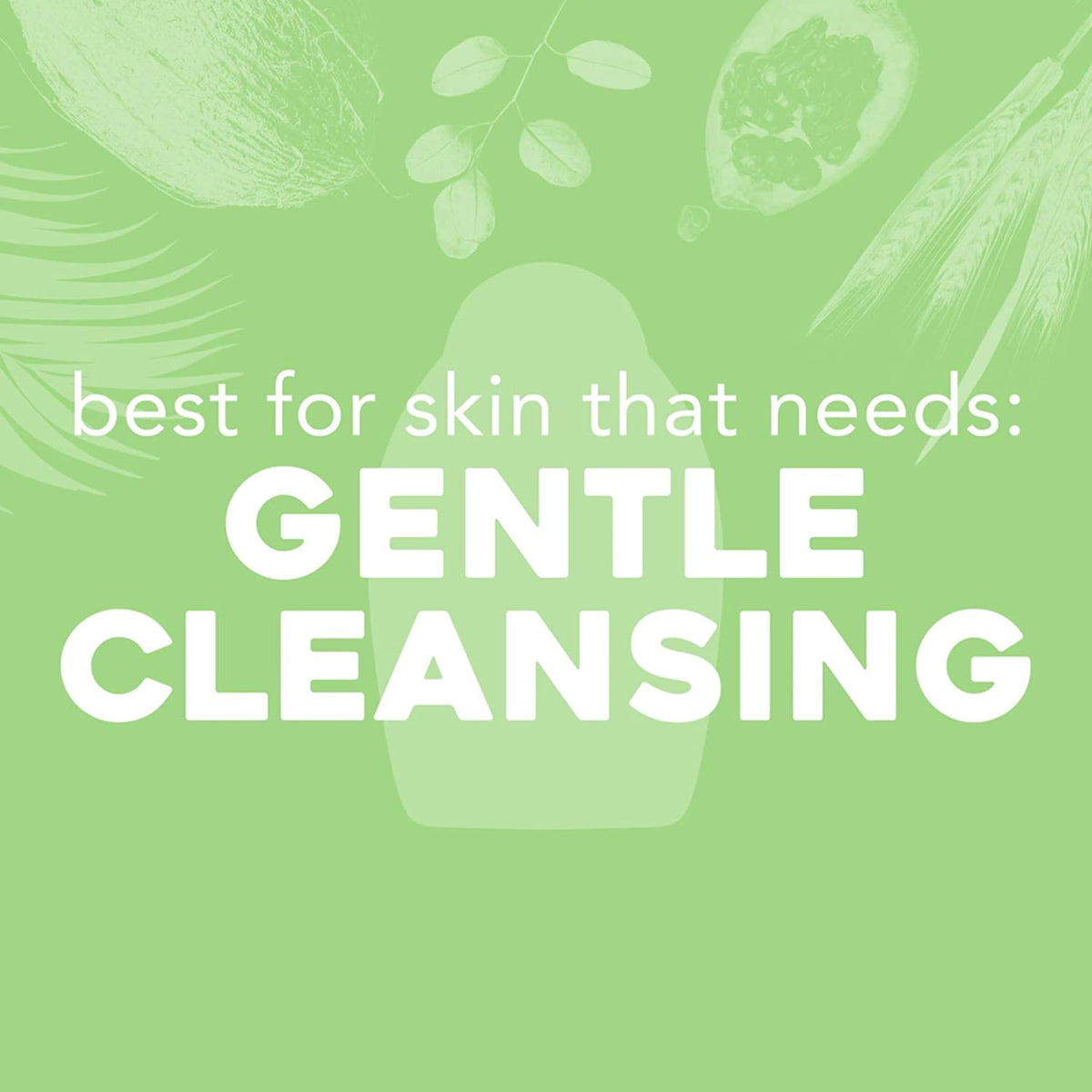 OGX scrub lather applied on arm demonstrating smoothing and softening benefits