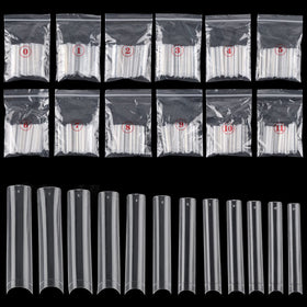 Ohlove front packaging showing 504 clear XXXL nail tips and quantity benefit