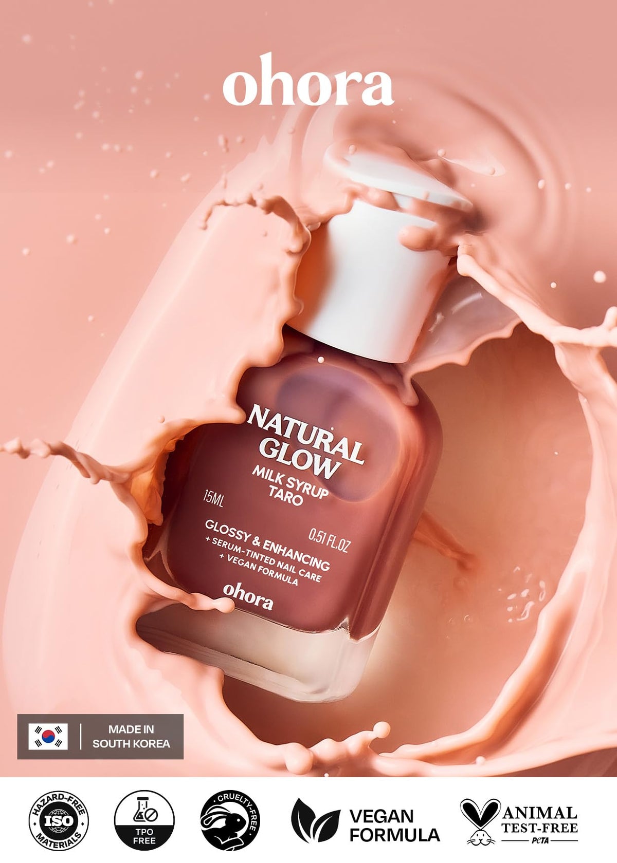 ohora application on finger showing easy at-home use benefit