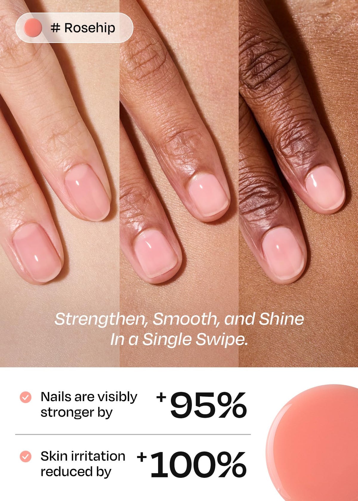 ohora brush close-up showing smooth application benefit