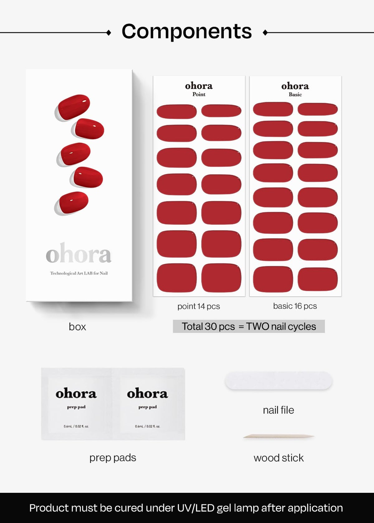 ohora file edge finishing showing neat trimmed tips for salon-looking results