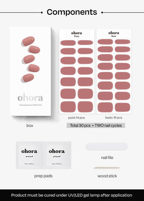 ohora filing edge demonstration showing how to shape strips for secure adhesion