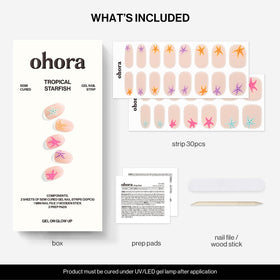 ohora finished glossy nails on both hands showcasing durable chip-resistant shine