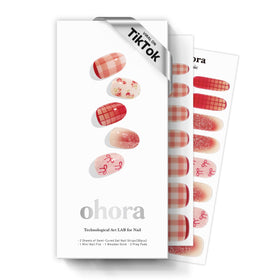 ohora front packaging showing N Petite Bouquet and included tools for easy application