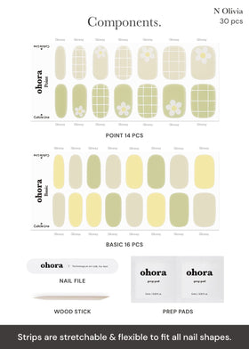 ohora nails curing under LED lamp showing quick hardening and long-lasting finish