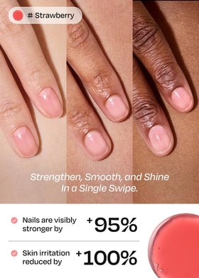 ohora brush applying syrup to nail demonstrating easy, controlled application benefit
