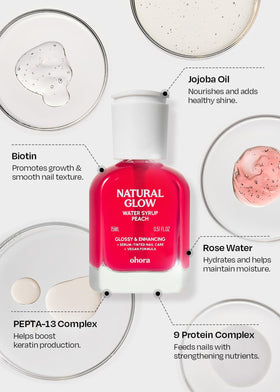 ohora 15ml bottle beside common items to show compact travel-friendly size