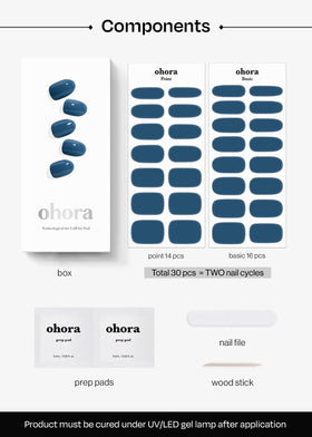 ohora hand next to coin showing scale of strips and fit accuracy