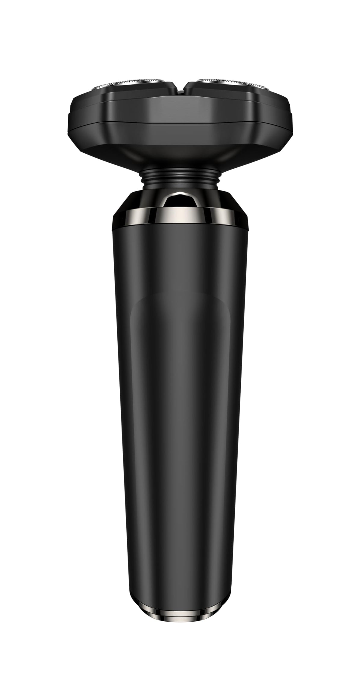 OIAMTO compact shaver with accessories showing travel lock and included replacement blades