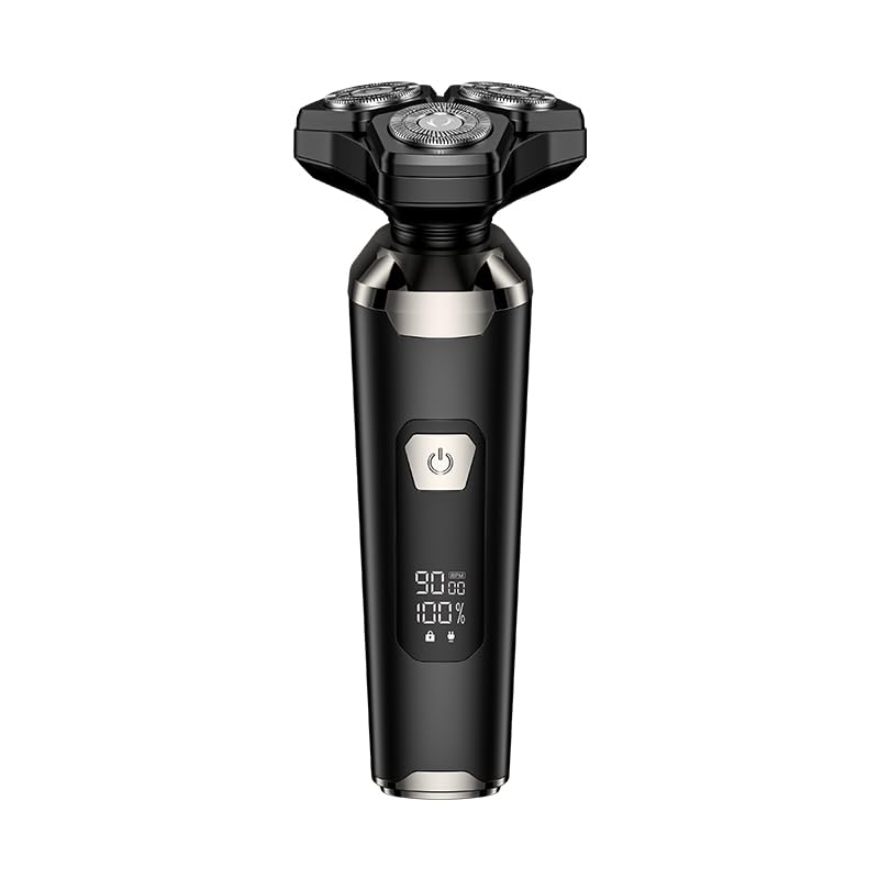 OIAMTO shaver being rinsed under running water showing waterproof cleaning benefit